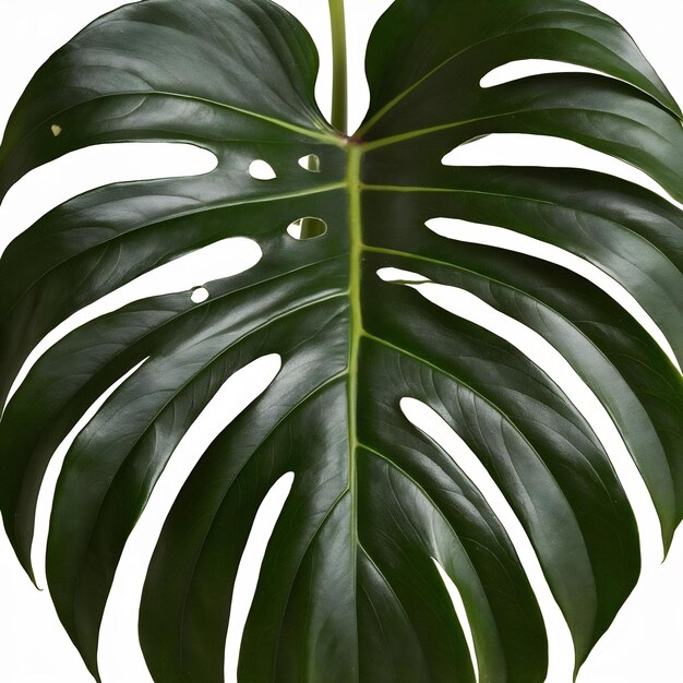 La feuille de la plante Monstera delicosa