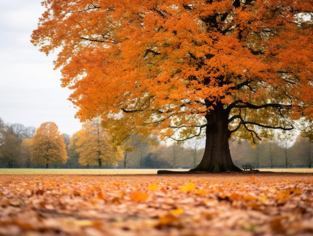 les feuilles de l'arbre