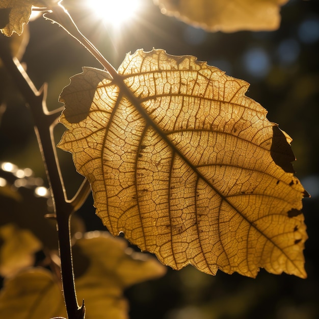 Feuilles d'automne tombées sur le sol