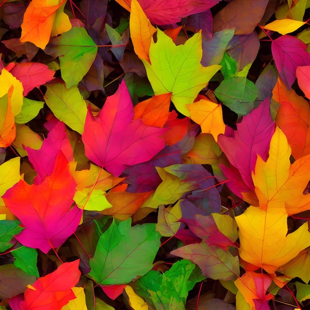 feuilles colorées fond d'écran feuille colorée d'une fleur