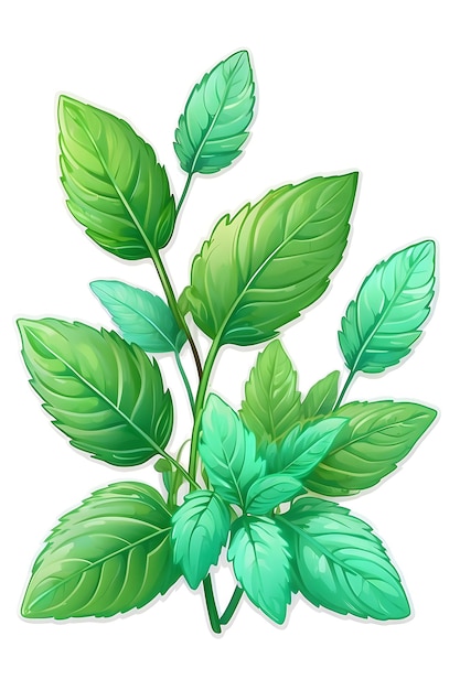 feuilles de menthe