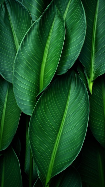 Photo les feuilles de spathiphyllum cannifolium