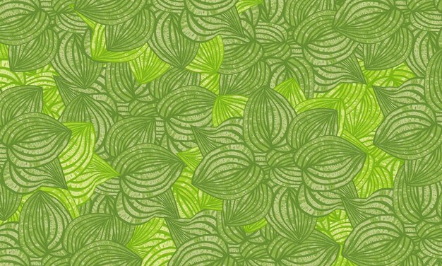 Feuilles tropicales vertes motif abstrait printemps nature fond d'écran design fond