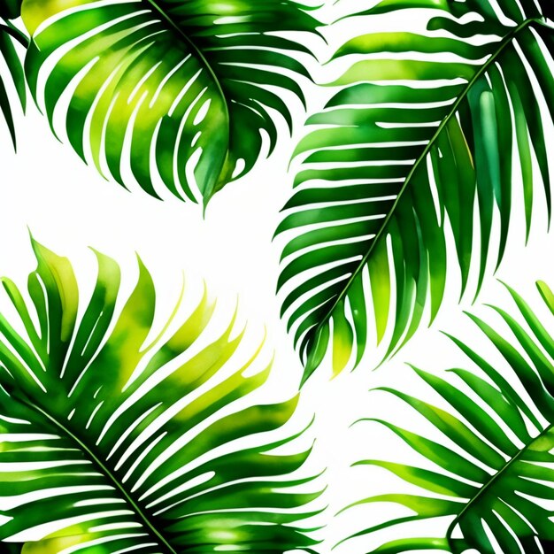 feuilles tropicales