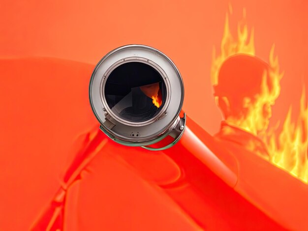 Photo fhoto inspection de surveillance incendie et lutte contre l'incendie