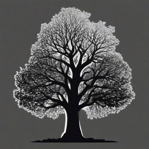 Photo fichier vectoriel du logo de l'arbre