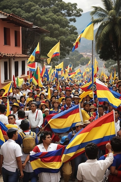 La fierté colombienne embrasse le rouge, le jaune et le bleu