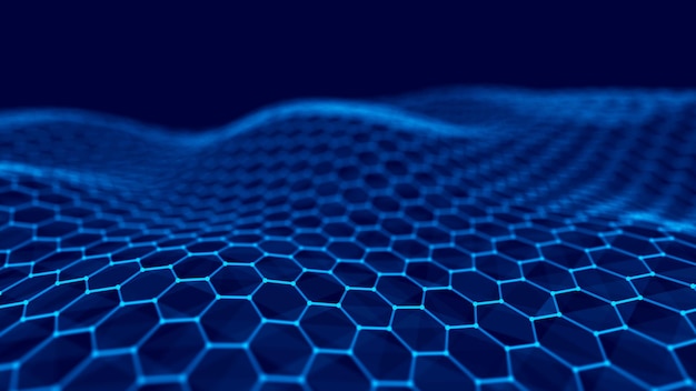 Fil de paysage filaire Lignes de terrain filaires conception paysagère Paysage 3D