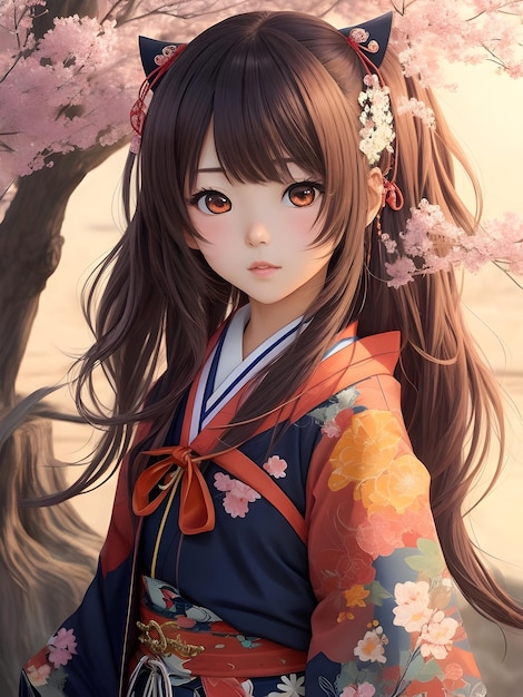 Fille Anime Japonaise