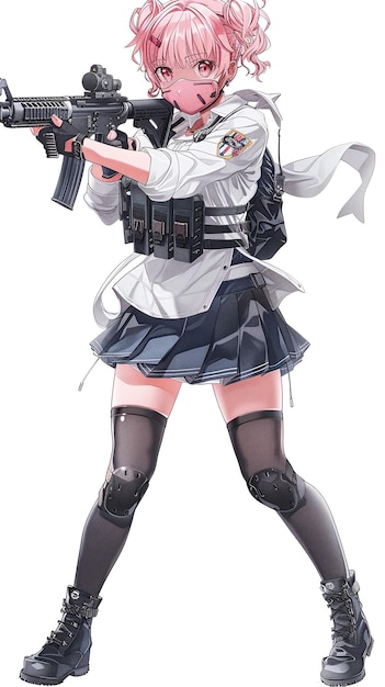 Une fille d'anime