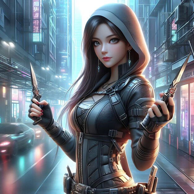 La fille des assassins 2077