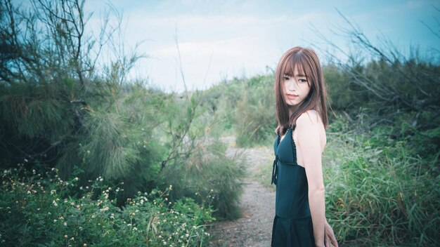 Une fille de beauté chinoise.