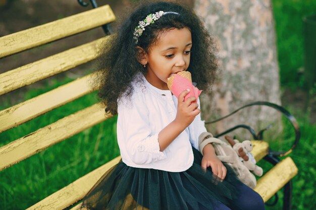 Fille à la glace