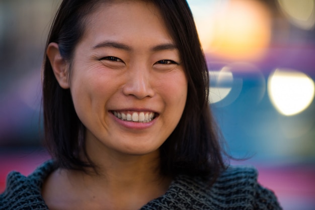 Fille japonaise à Tokyo