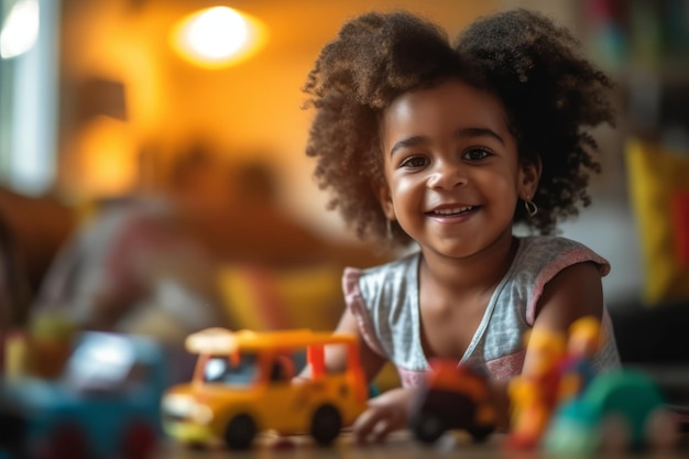 Photo une fille souriante et regardant la caméra