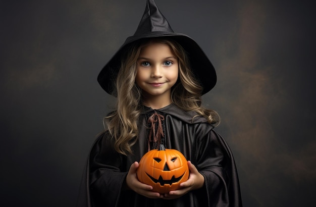 Des filles déguisées pour Halloween.