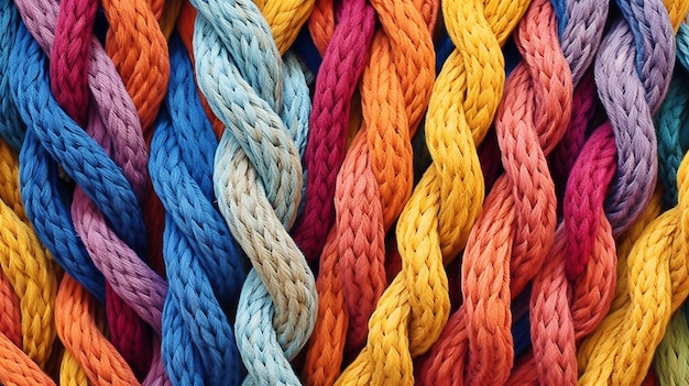 Fils colorés