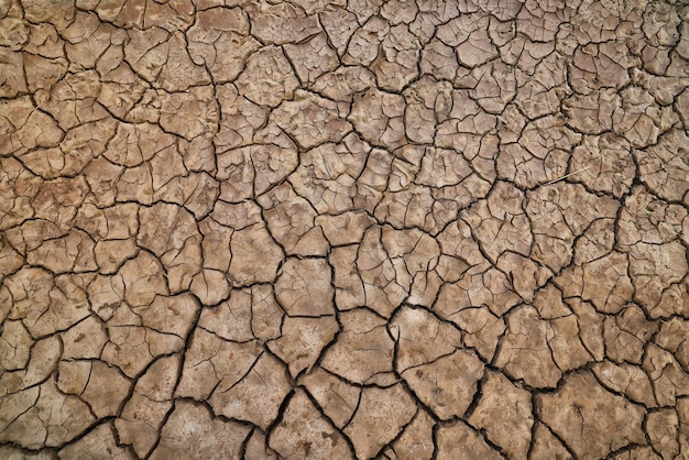 fissures sur le sol désert texture fond terre climat écologie