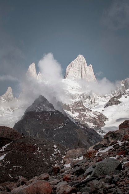 Fitz Roy avec des montagnes