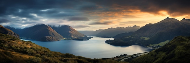 Fjords majestueux Beauté immaculée du paysage accidenté de la Nouvelle-Zélande