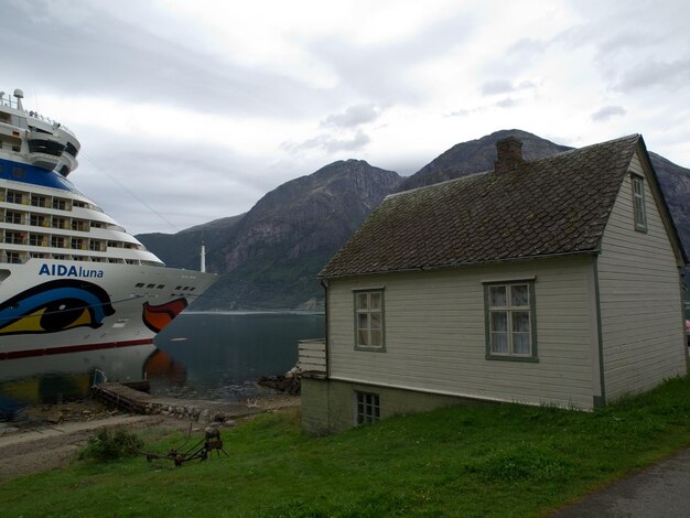 Photo fjords norvégiens