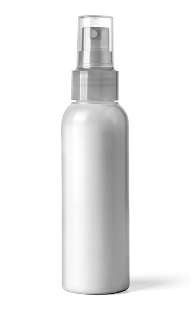 Photo flacon pulvérisateur de parfum en plastique