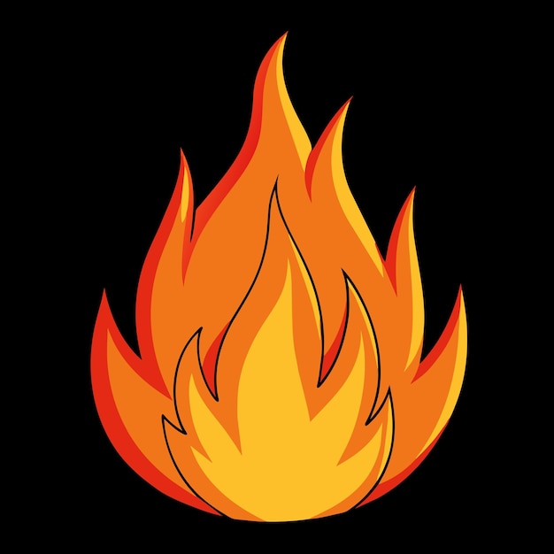 Les flammes