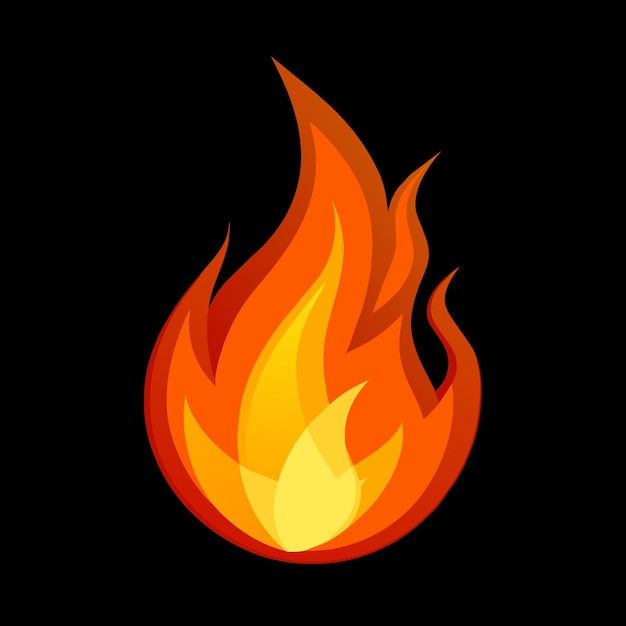 Les flammes