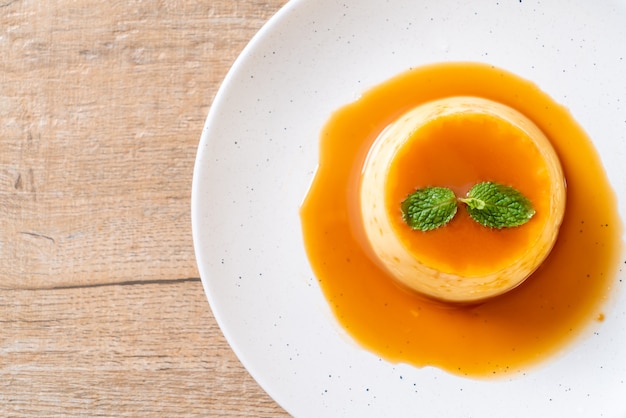 flan au caramel maison