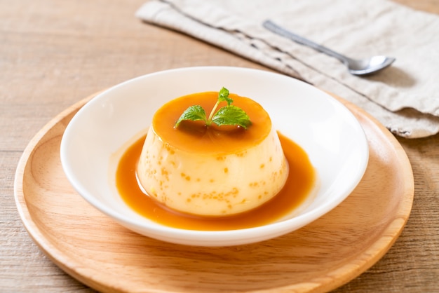 flan au caramel maison