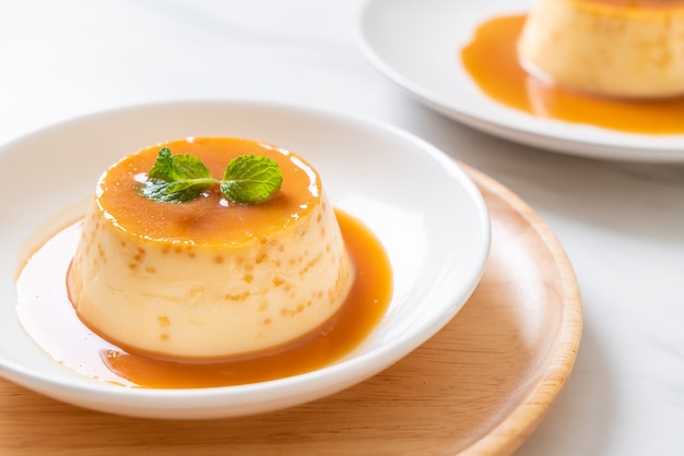 flan au caramel maison