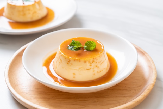 flan au caramel maison