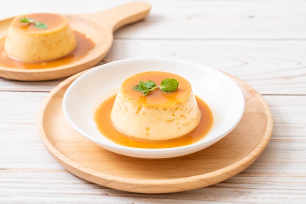 flan au caramel maison