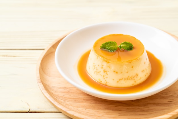 flan au caramel maison