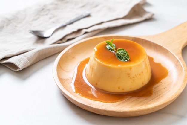 flan au caramel maison