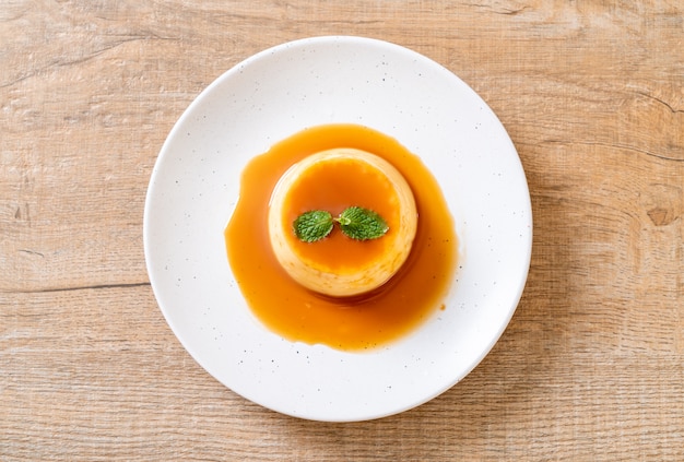 flan au caramel maison