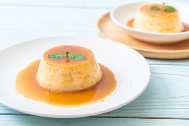 flan au caramel maison