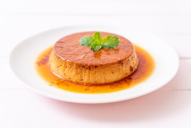 flan au caramel maison