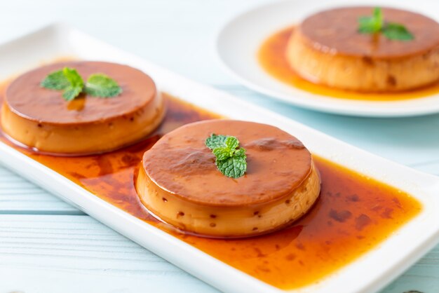 flan au caramel maison