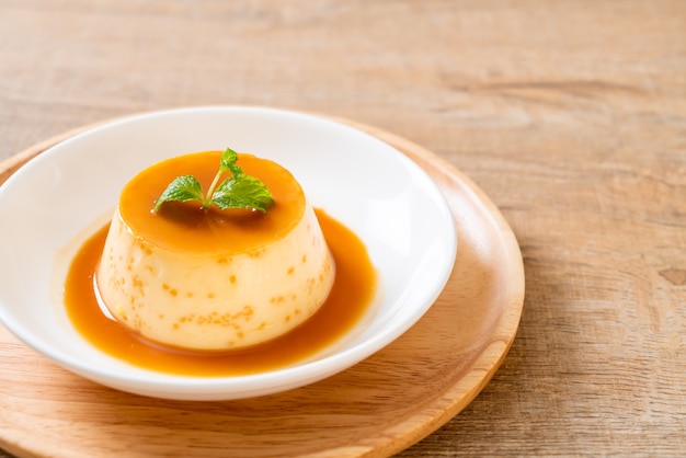 flan au caramel maison