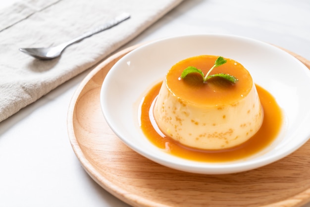 flan au caramel maison