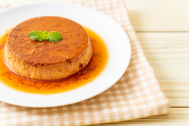 flan au caramel maison