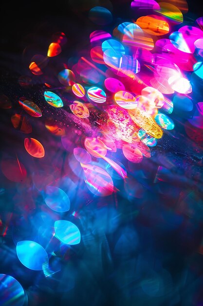 Flares de lumière de gel de couleur avec des flammes teintées et n'importe quelle flamme de couleur texture lumineuse Y2K Collage Light Art