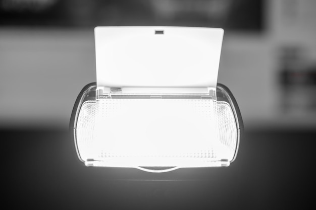 Flash photo lumineux avec flash portable compact à réflecteur