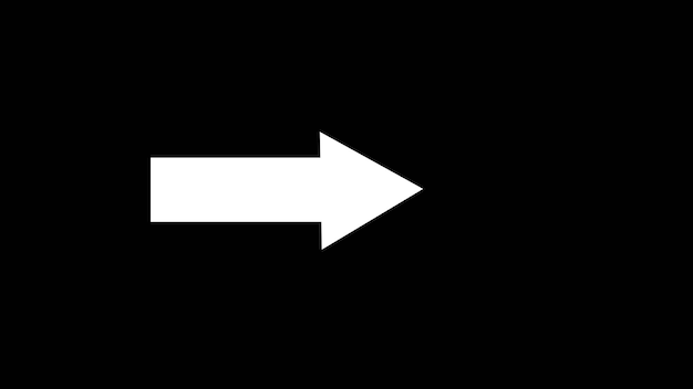 Une flèche à droite propre parfaite pour indiquer le mouvement ou l'actionLa flèche vers la gauche souvent utilisée dans les interfaces numériques pour guider les utilisateurs