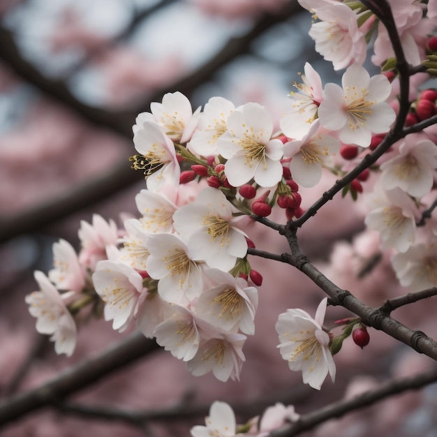 fleur d'abricot japonais