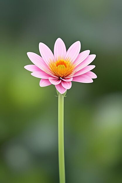 une fleur d'apparence réaliste