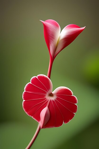 Photo une fleur d'apparence réaliste