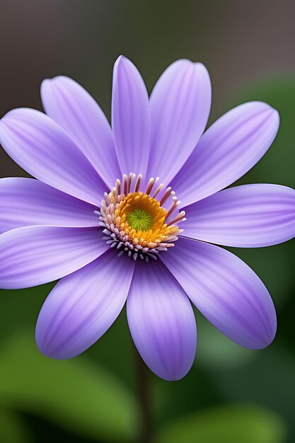 Photo une fleur d'apparence réaliste