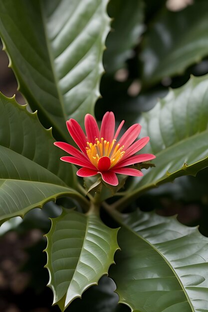 une fleur d'apparence réaliste